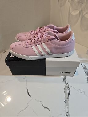 Adidas Womens Courtset W DB0146 Pink Casual Shoes Sneakers Size 11 Pre-owned
